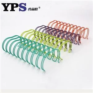 컬러 더블 루프 바인딩 와이어 O